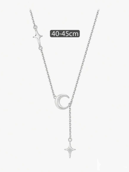 I AM SELENE 🌙 Moon and Stars Necklace