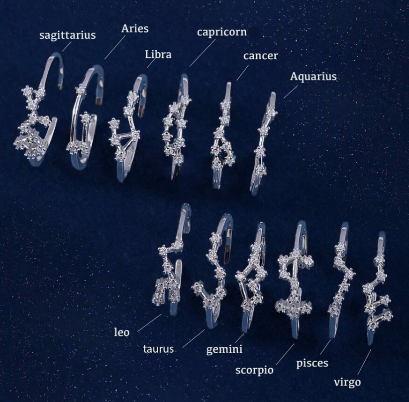 I AM AIR 🌬️ Aquarius Constellation Ring♒️