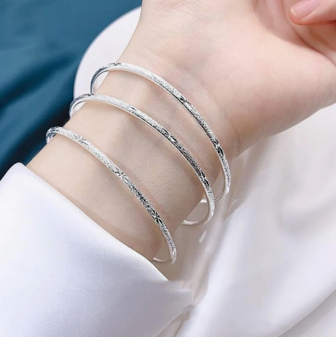 I AM ASTERIA ✨ Celestial Bangle Set (4 Bangles)