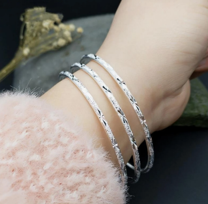 I AM ASTERIA ✨ Celestial Bangle Set (4 Bangles)