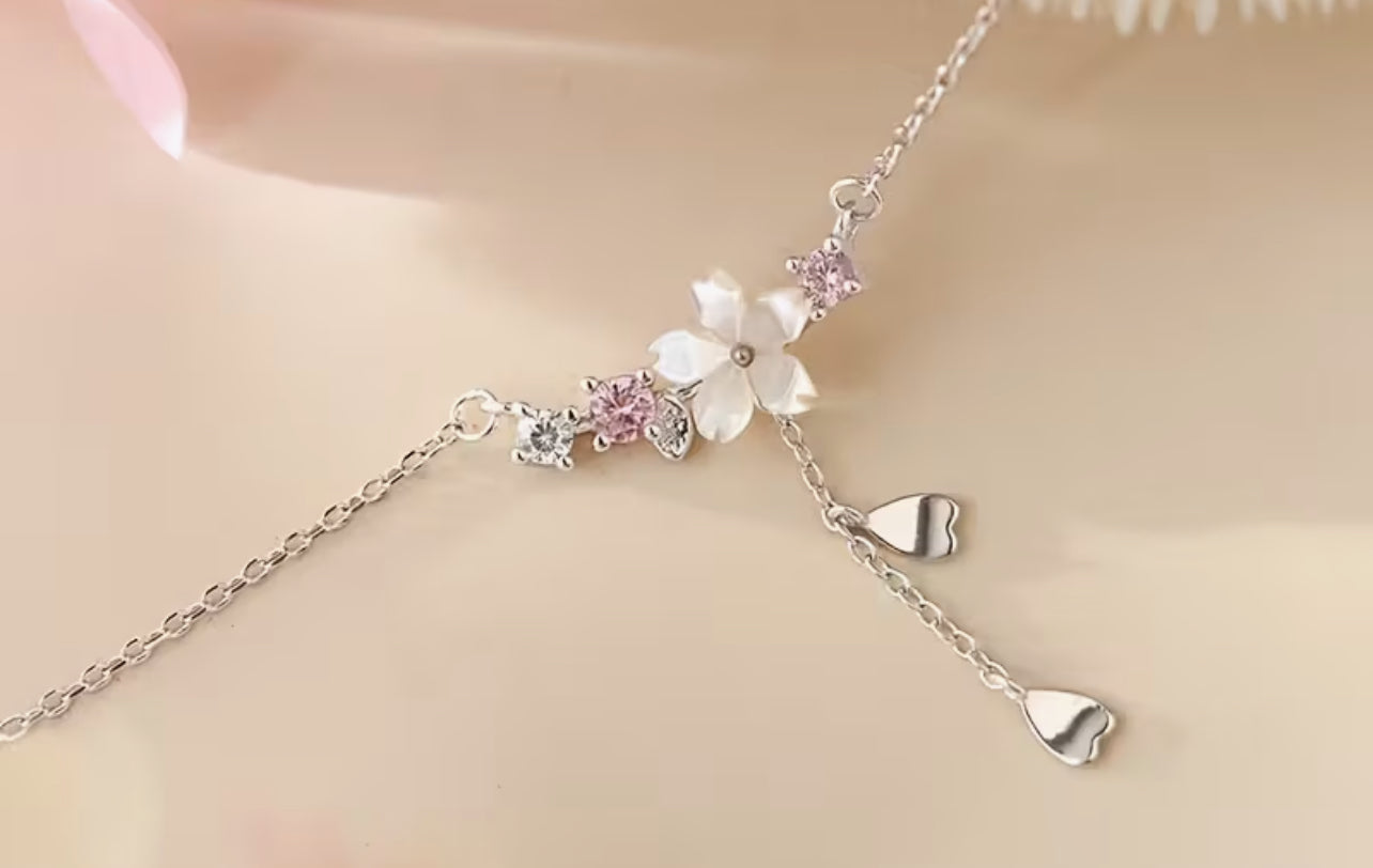 I AM INARI ✨ Sakura Necklace 🌸🦊