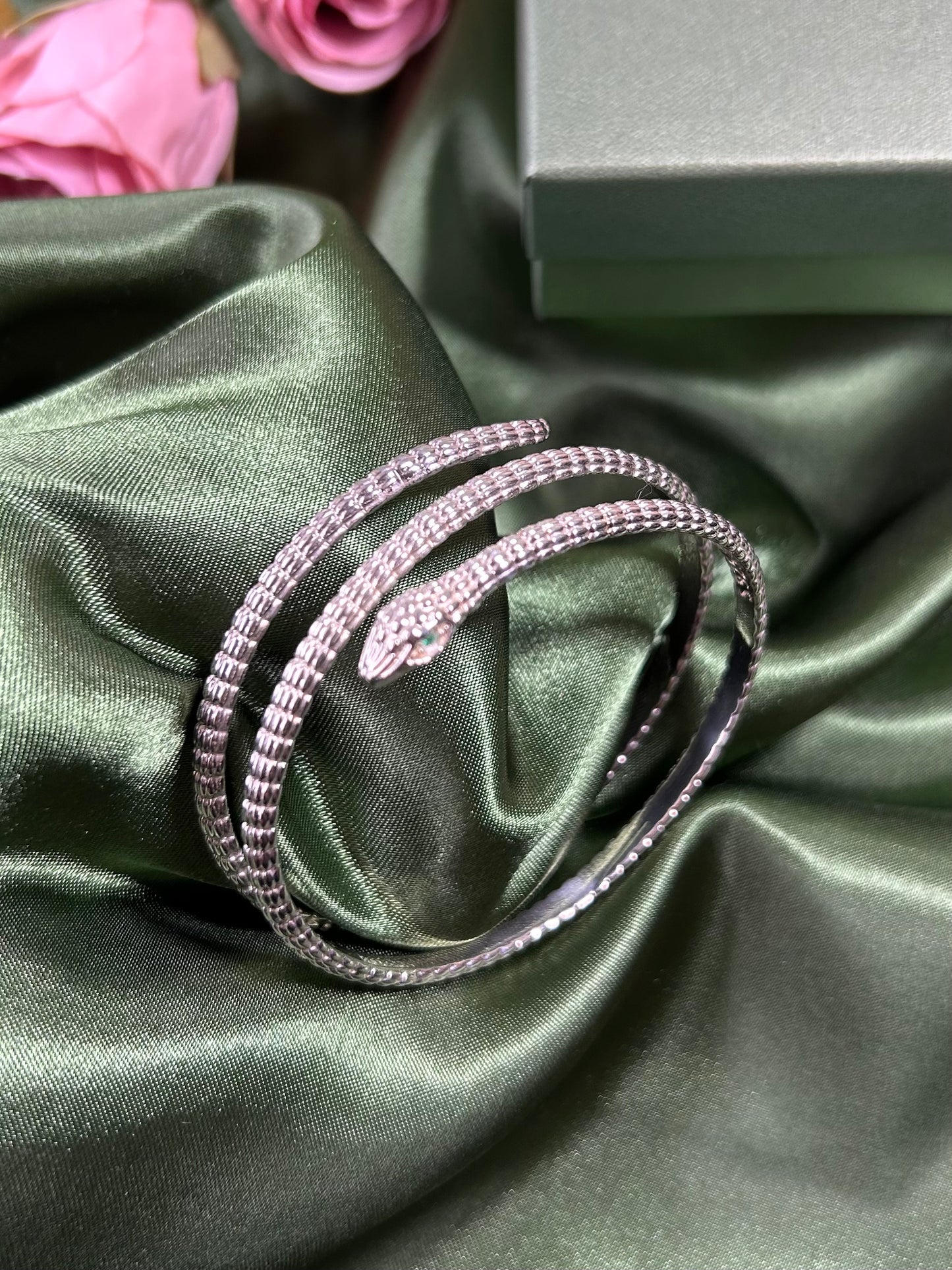 I AM MEDUSA ✨ Snake Coil Bangle 🐍