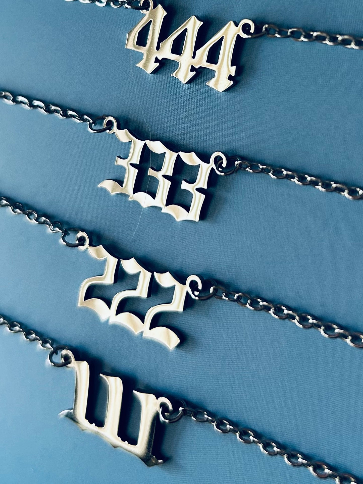 Sigil & Smoke Stainless Steel Angel Number Necklace 111