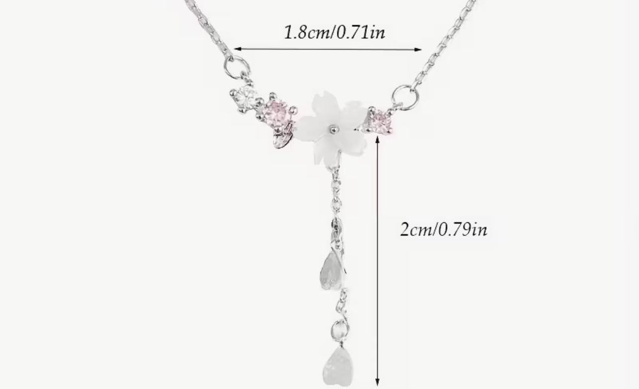 I AM INARI ✨ Sakura Necklace 🌸🦊