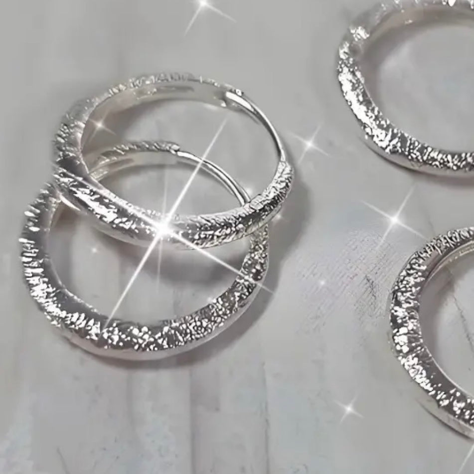 I AM ARTEMIS | Midnight Frost Hoops 🌙