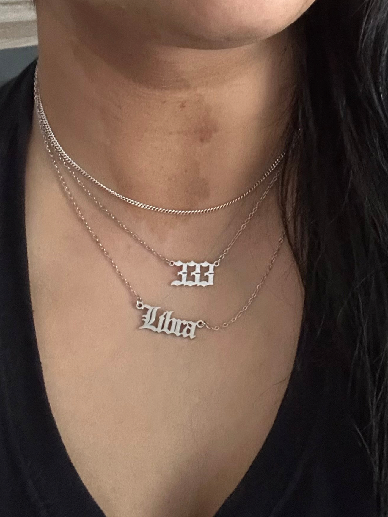 ♎LIBRA — Stainless Steel Zodiac Necklace