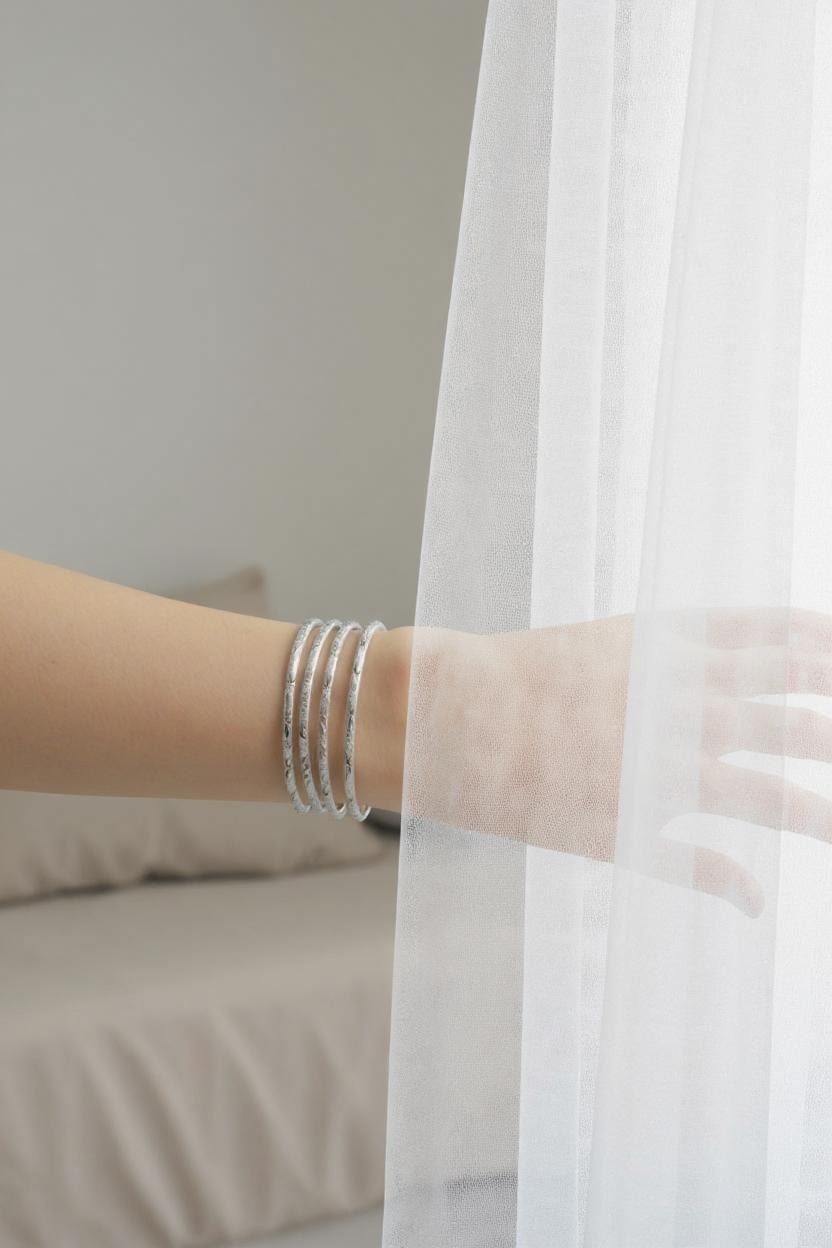 I AM ASTERIA ✨ Celestial Bangle Set (4 Bangles)