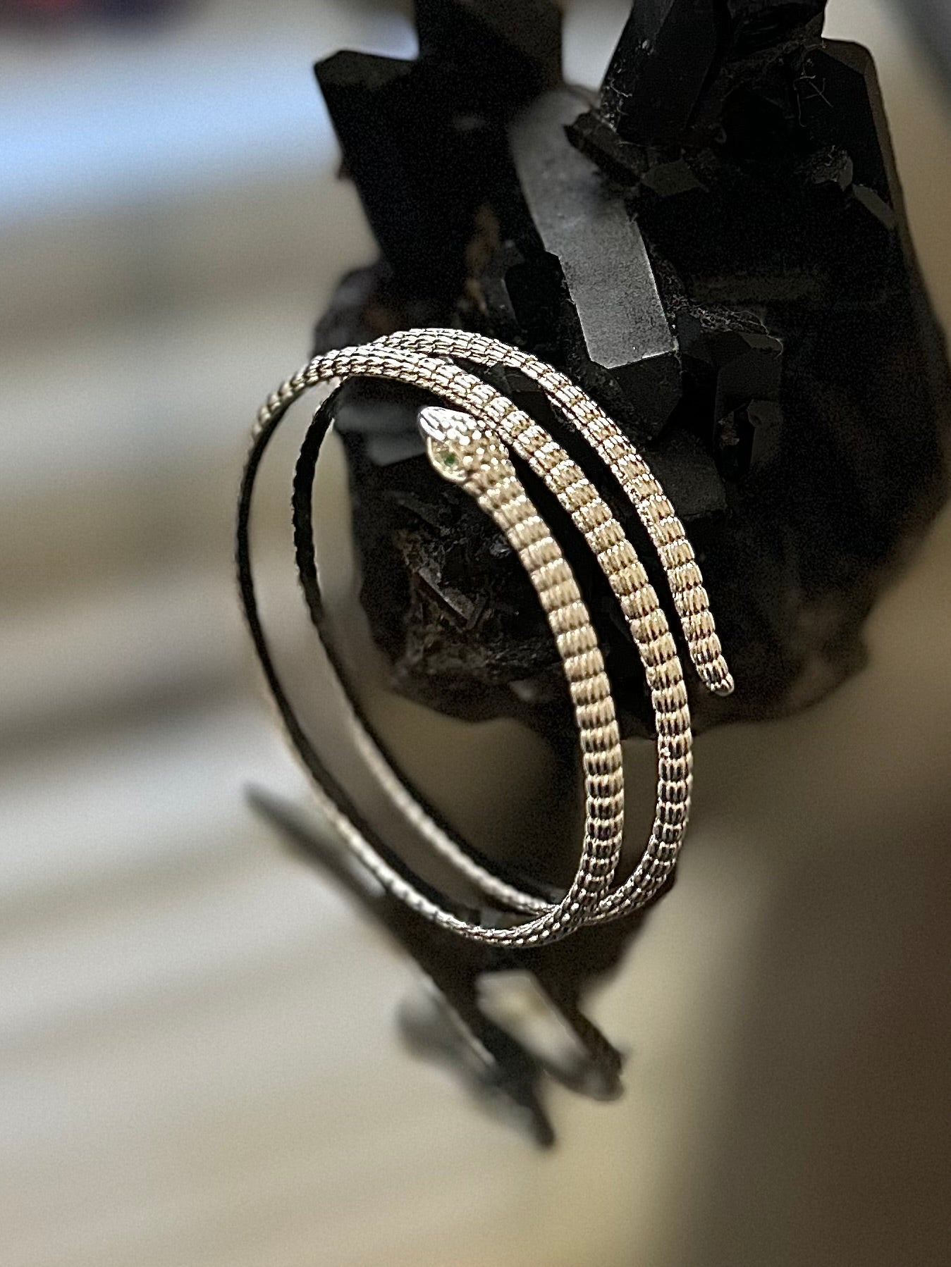 I AM MEDUSA ✨ Snake Coil Bangle 🐍