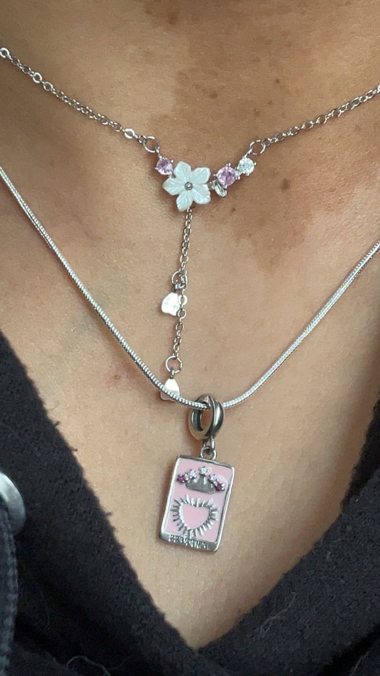 I AM INARI ✨ Sakura Necklace 🌸🦊