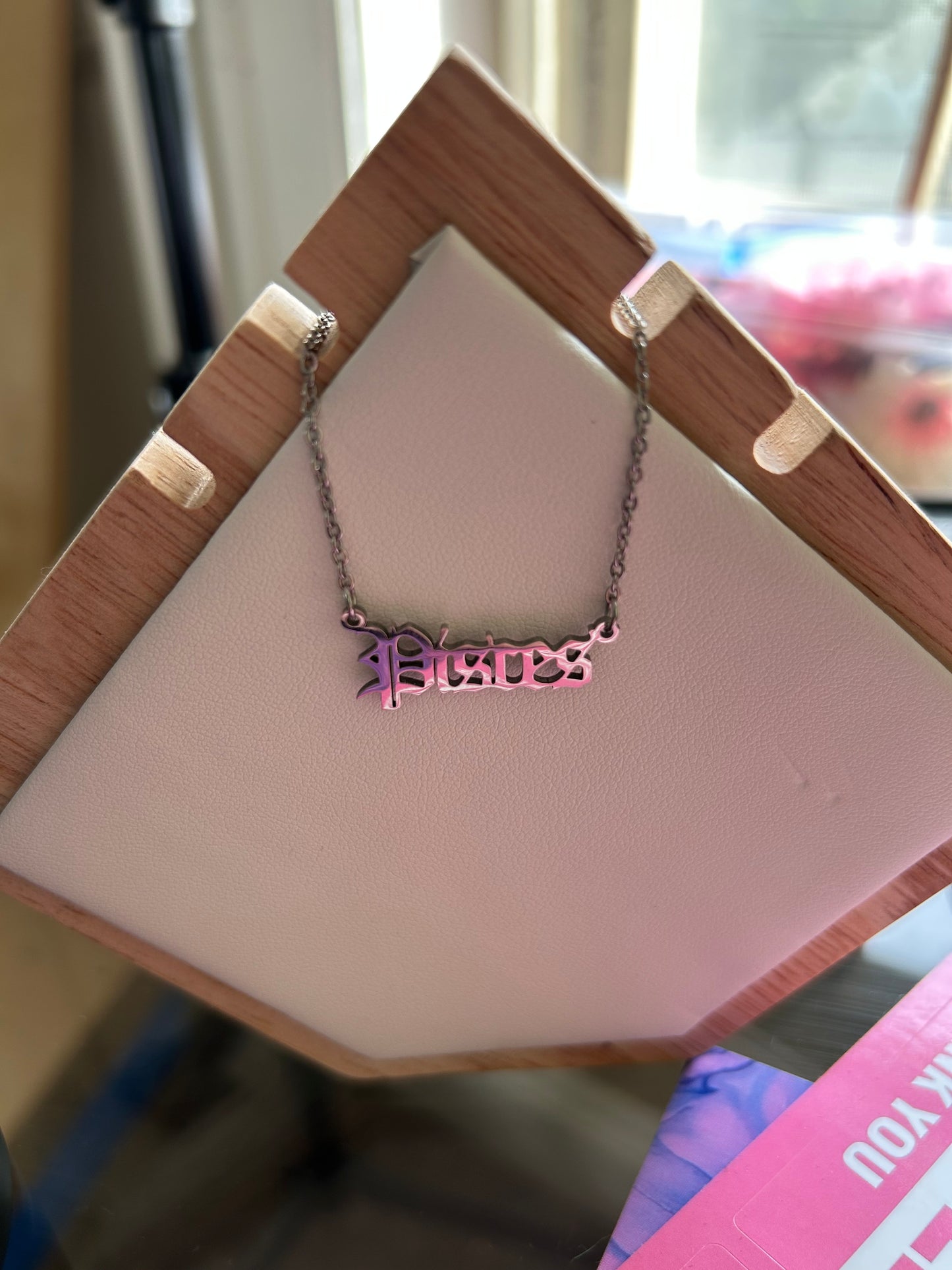 ♓PISCES — Stainless Steel Zodiac Necklace