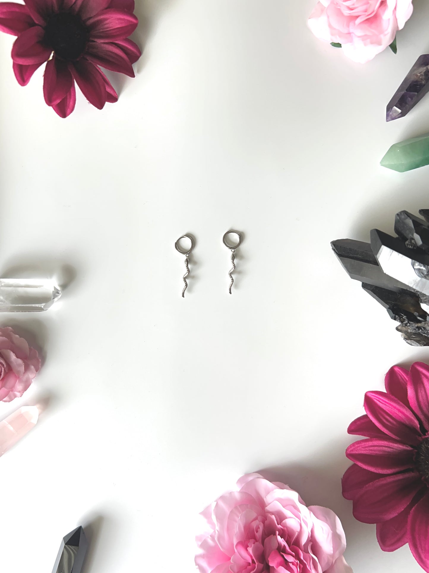 I AM MEDUSA š Snake Dangle Earrings