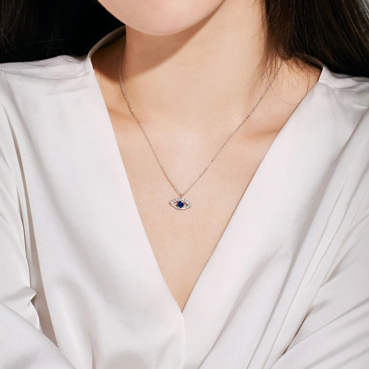 I AM PEACE 🧿 Evil Eye Ward Necklace