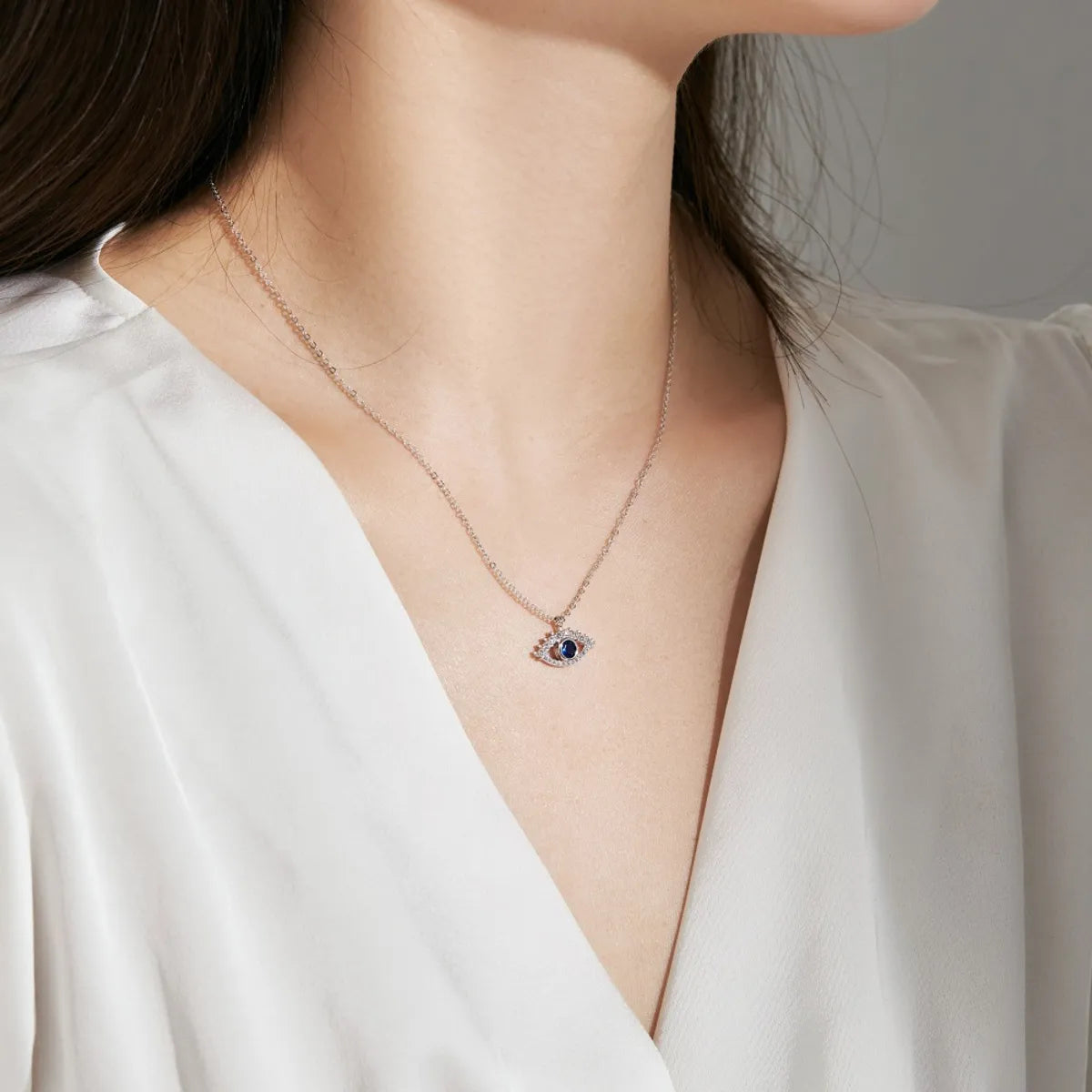 I AM PEACE 🧿 Evil Eye Ward Necklace