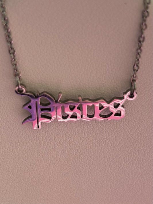 ♓PISCES — Stainless Steel Zodiac Necklace