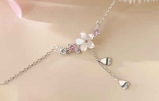 I AM INARI ✨ Sakura Necklace 🌸🦊