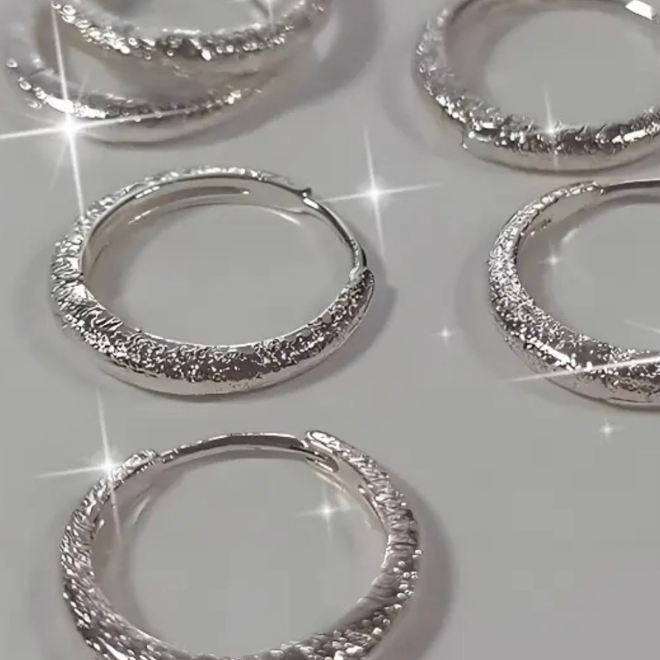 I AM ARTEMIS | Midnight Frost Hoops 🌙