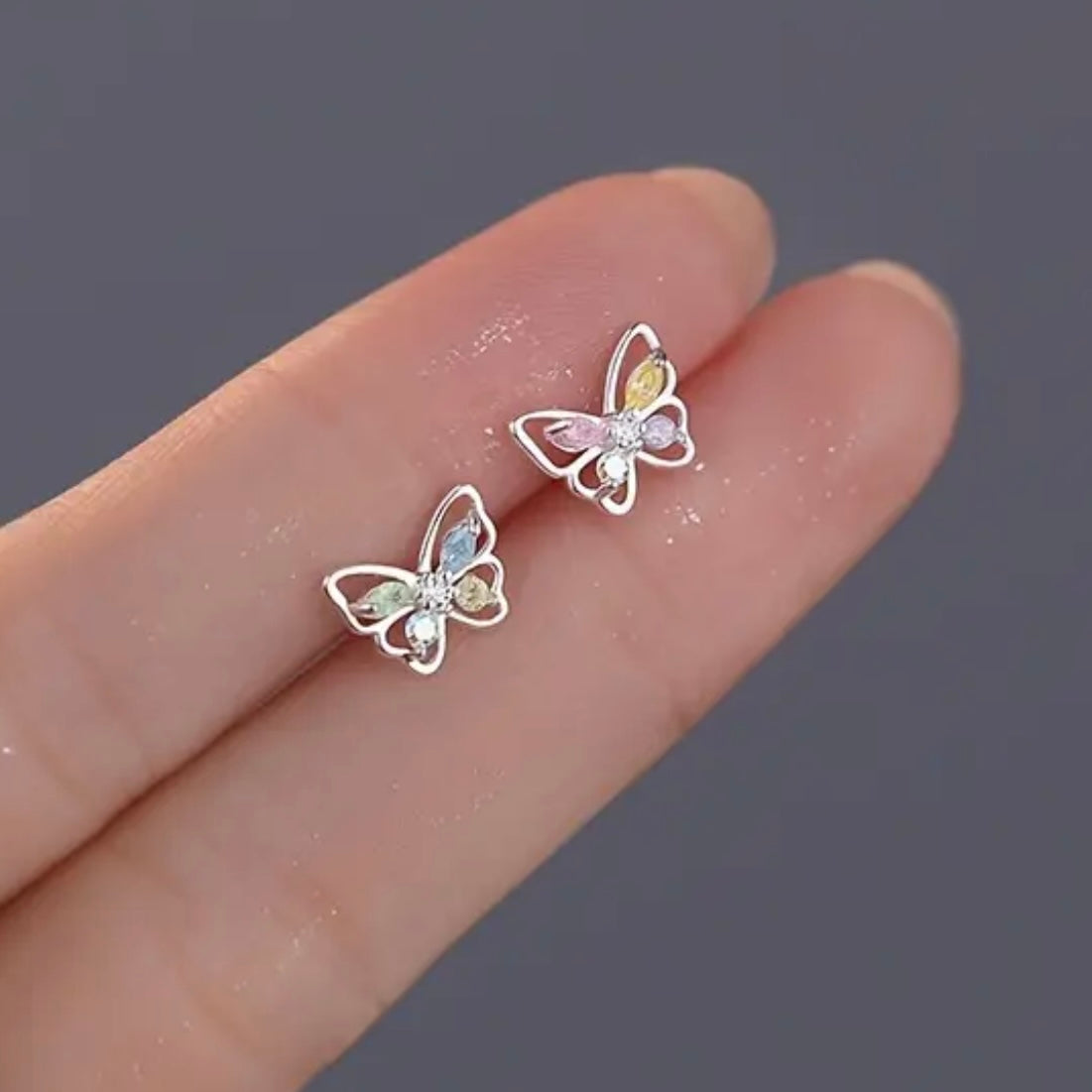 I AM IRIS | Celestial Butterfly Studs 🦋