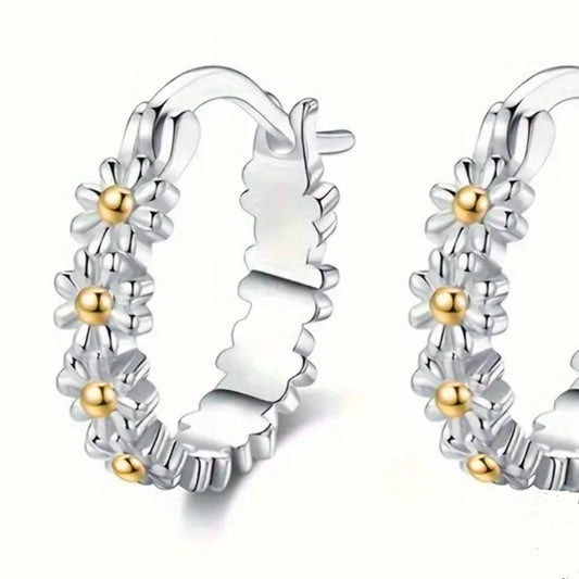 I AM FLORA | Daisy Hoops 🌼