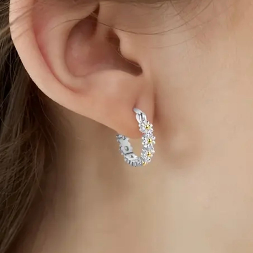 I AM FLORA | Daisy Hoops 🌼