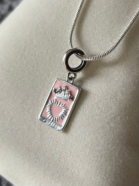 THE EMPRESS TAROT AMULET 👑 in pure Sterling Silver
