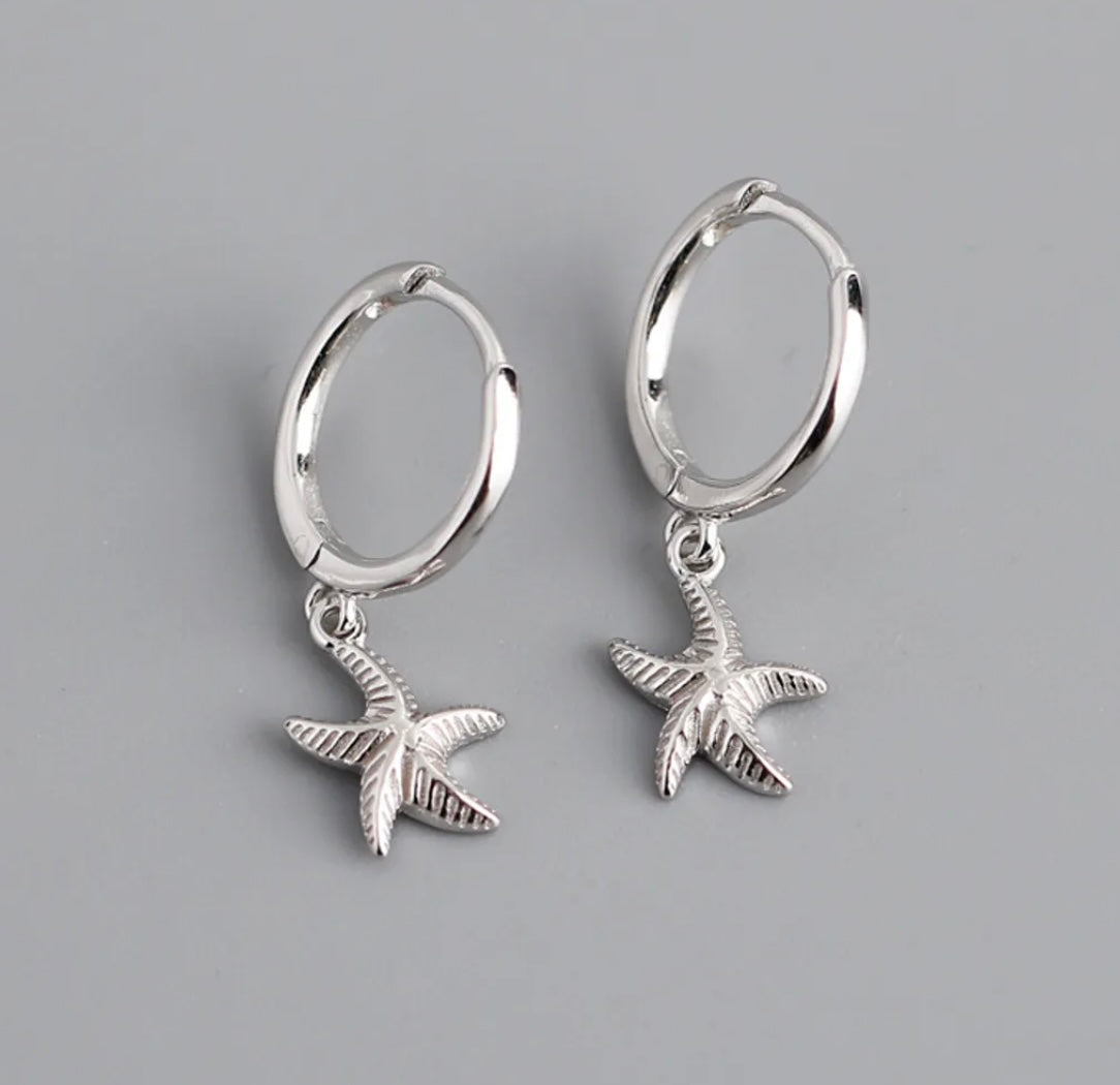 I AM APHRODITE | Sea Goddess Starfish Earrings