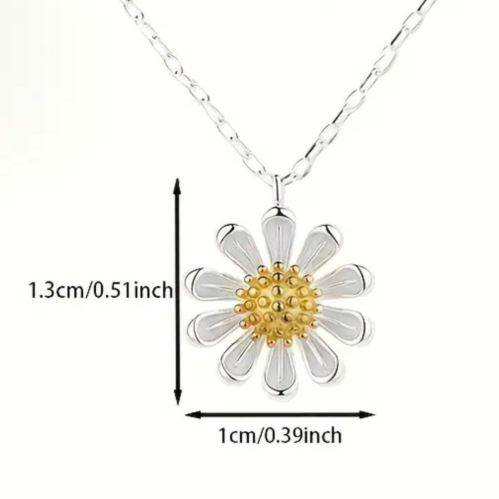 I AM FLORA ✨ Delicate Daisy Necklace 🌼