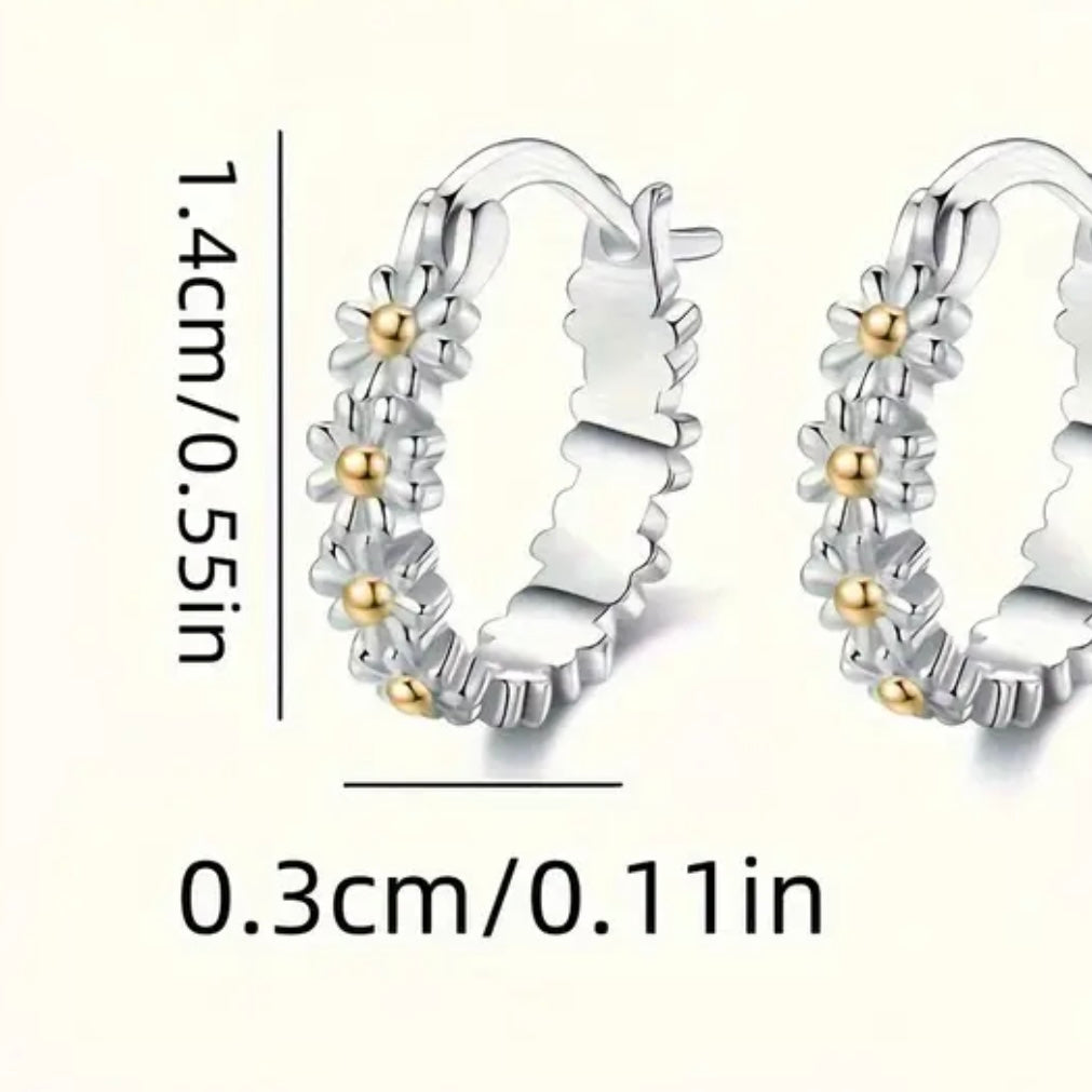 I AM FLORA | Daisy Hoops 🌼