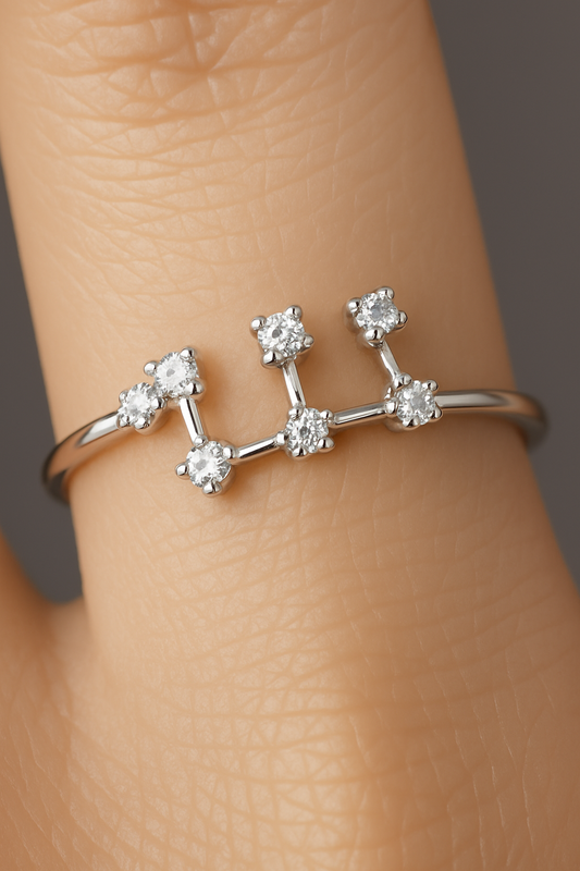 I AM EARTH🌲Virgo Constellation Ring♍️